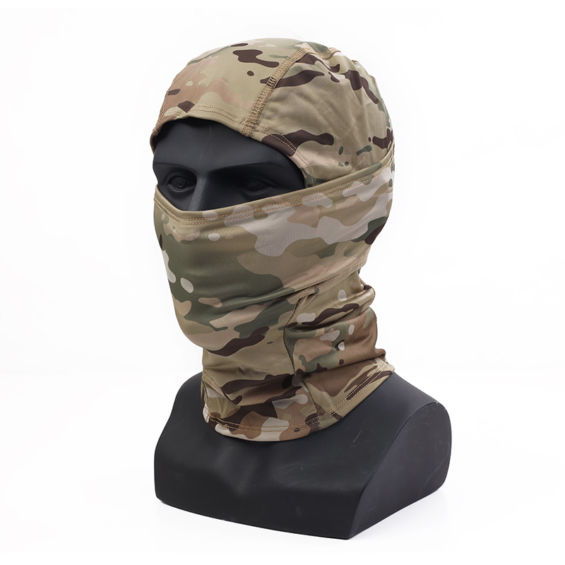 Emersongear Tactical Quick-drying Caps Camouflage Balaclava Full Face Mask CS Wargame Hunting Helmet Liner Camping Scarf Long