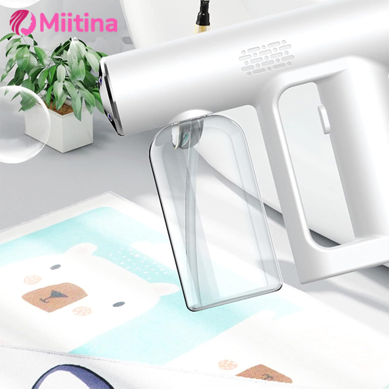 Nano Blue Light Steam Gun Wireless Electric USB Nano Steam Spray Gun Garden House For Atomizer Sanitizer Machine Skin Care Tool