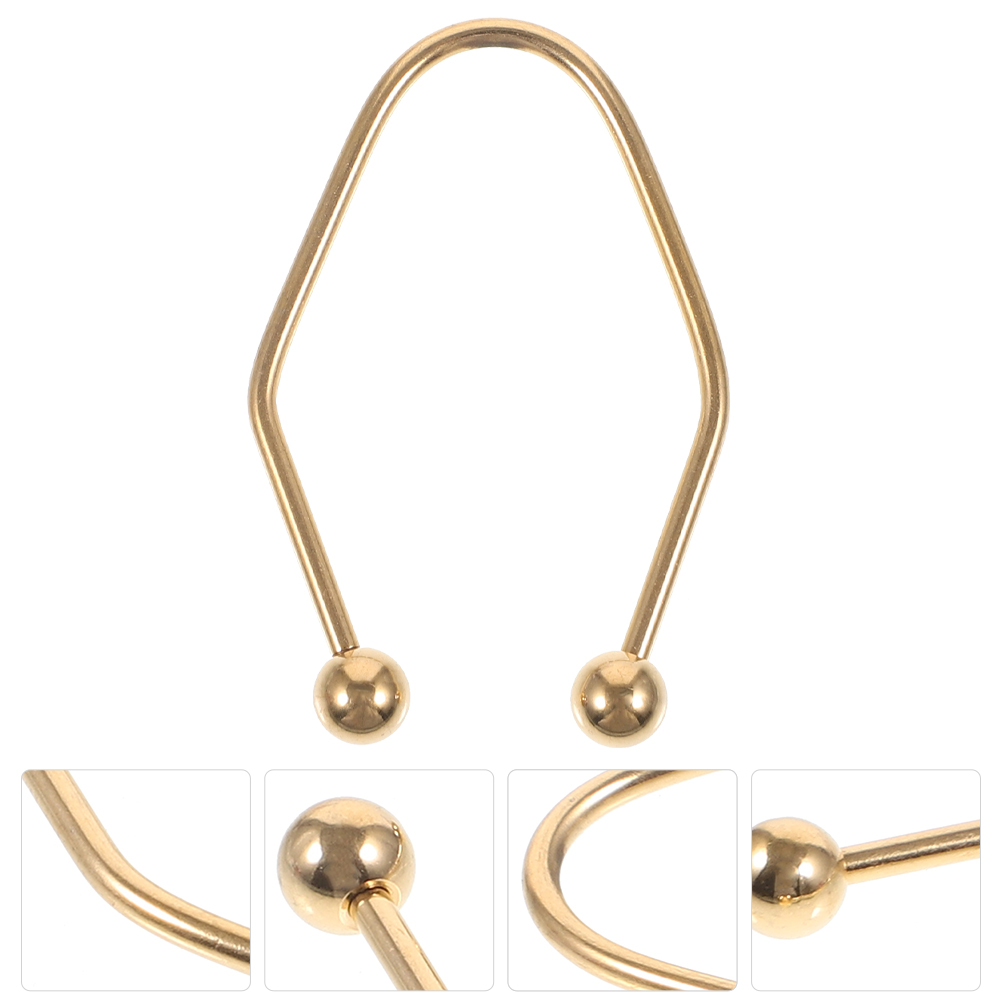 2 Pcs Dimple Trainer Dimples Maker for Cheeks Exerciser Face Tool Metal Making Stainless Steel