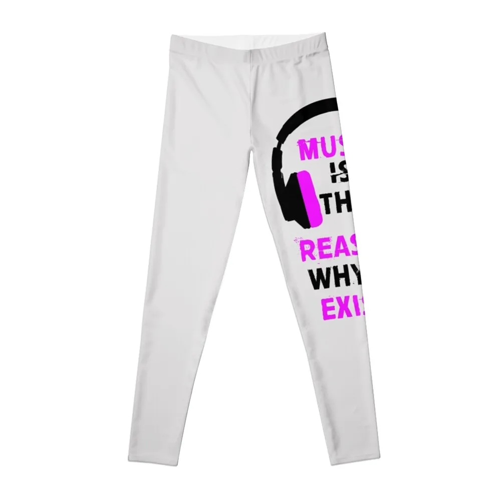 MUSIC Leggings sports for Women's gym Sports pants for legging push up Womens Leggings