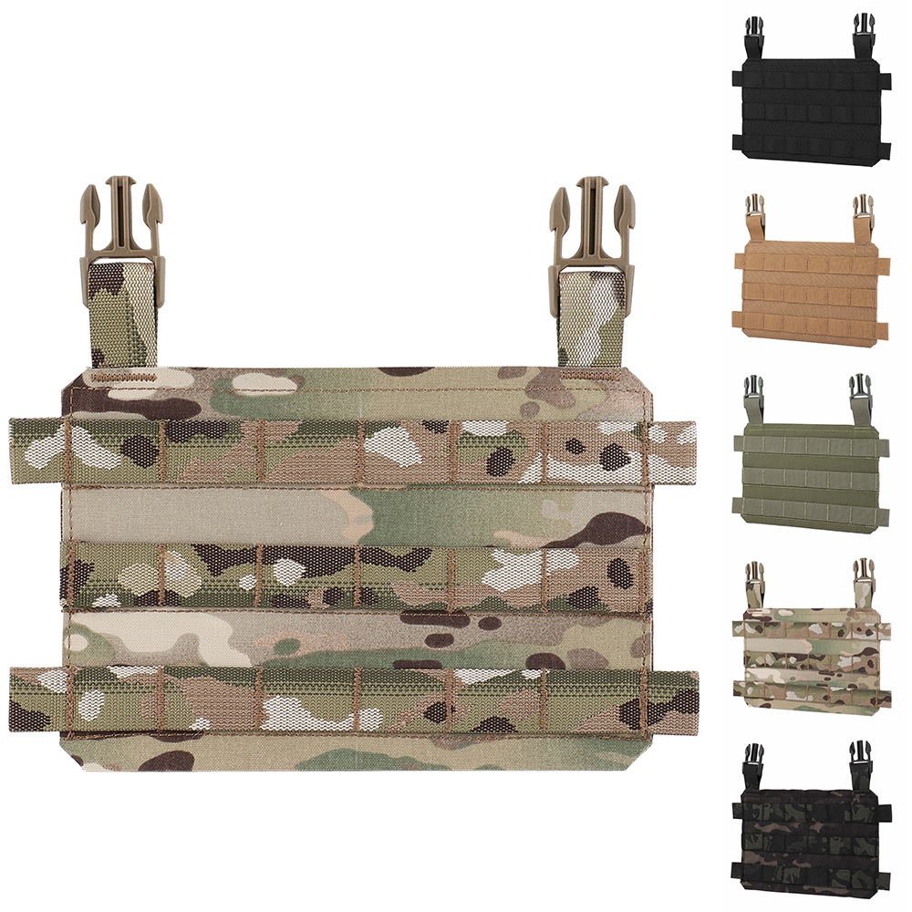 Tactical THORAX Vest Modular Chest Panel Molle Placard Front Flap Panel Platform with Release Buckle Hunting Military Equipment