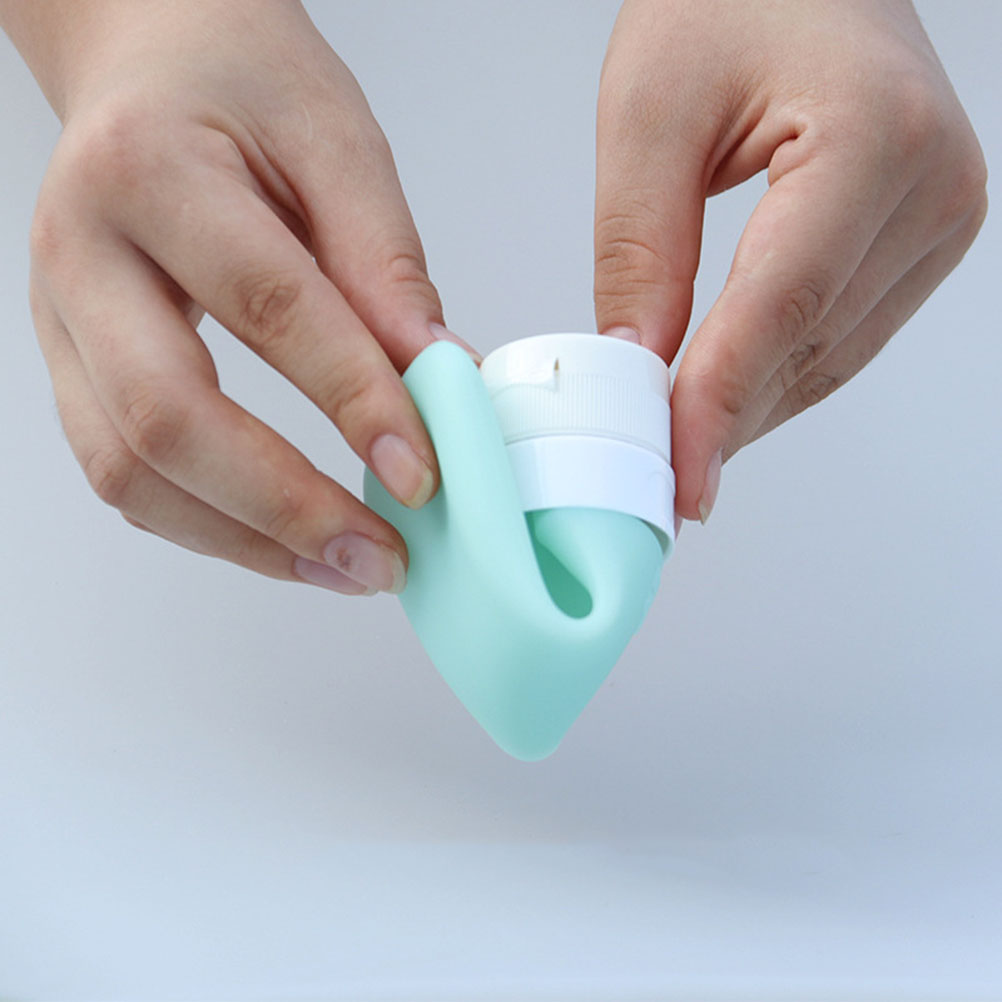 Portable Bottles Safe Sanitizing Gel Bottle Material Long Use Leakproof Travel Size Lightweight Proper Storage