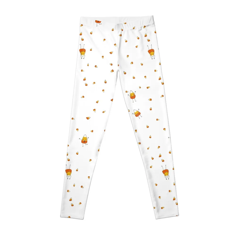 Candy Corn Leggings Women's sports pants Leginsy push up Sweatpants gym pants Womens Leggings