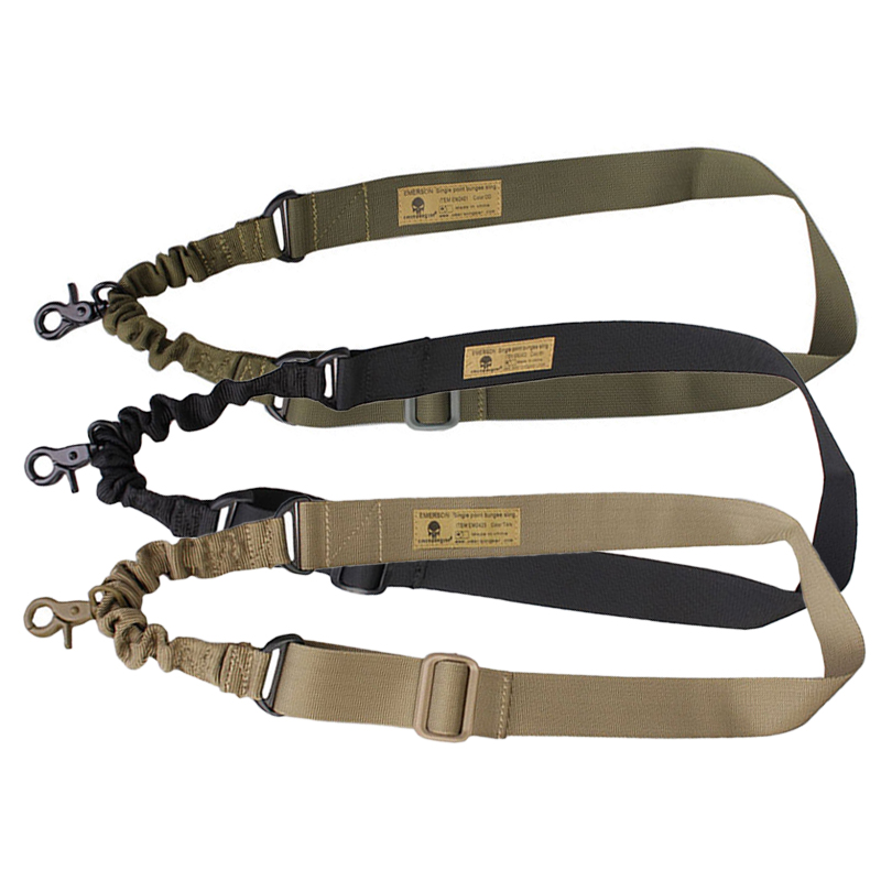 Emersongear Nylon Webbing Multiuse Durable Rifles Sling Tactic Single Point Bungee Sling Quickly EM2421