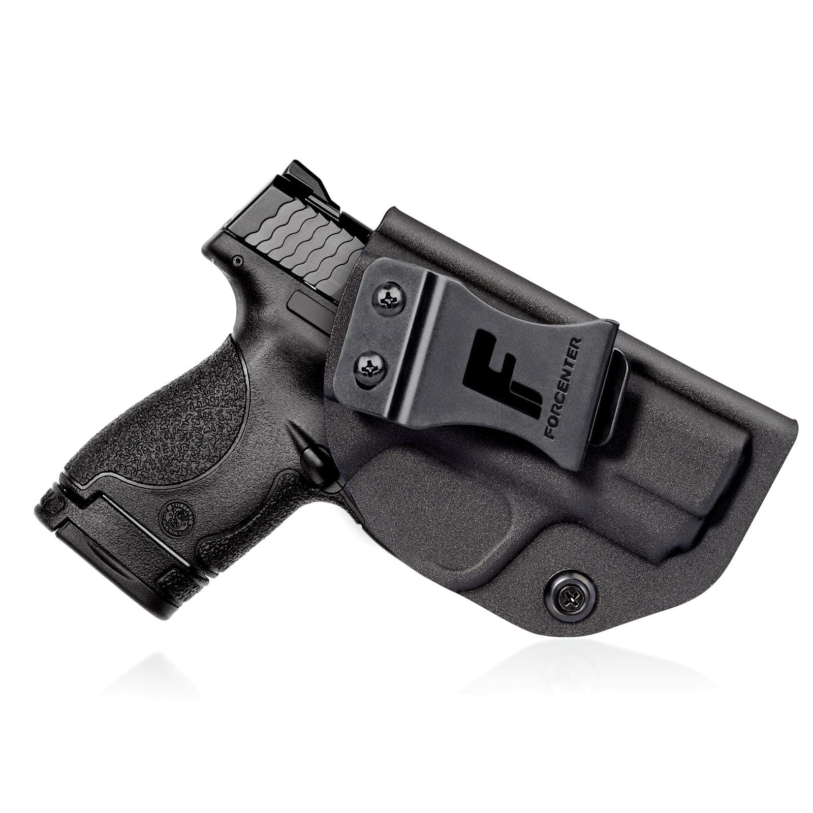 M&P 9mm Holster, Forcenter IWB Kydex Holster Fit：Smith & Wesson M&P 9 Shield/M2.0 /Plush M&P 2.0 9mm Holster | Right-Hand Draw
