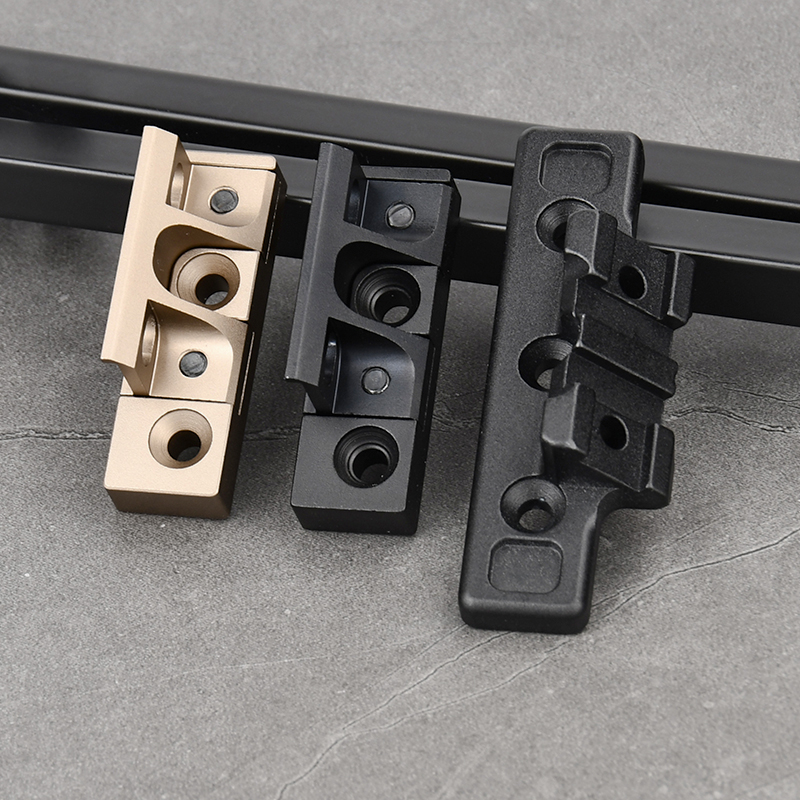 WADSN Tactical M300 M600 MLOK KEYMOD Rail System Flashlight Mount Base M340 M640 Scout Light Metal CNC Airsoft Hunting Gear