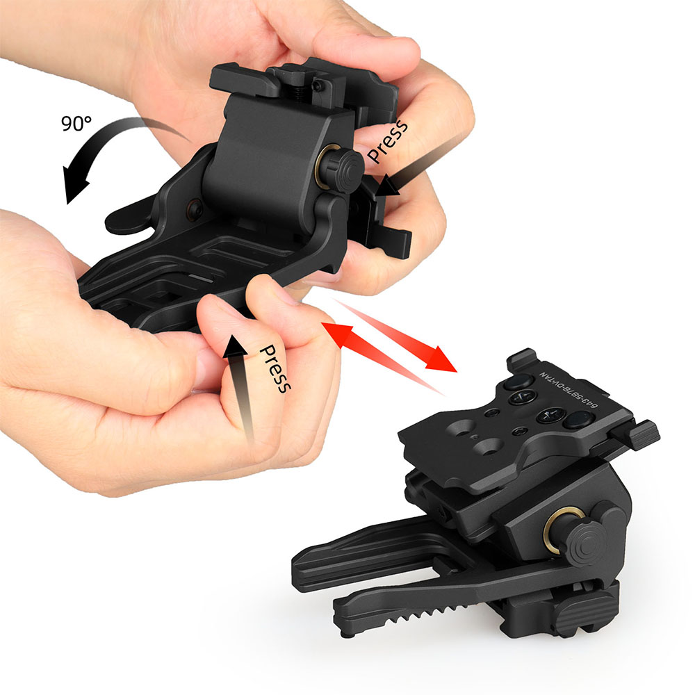 Metal NVG Mount Bracket Holder For PVS18 PVS14 Goggle HS24-0258