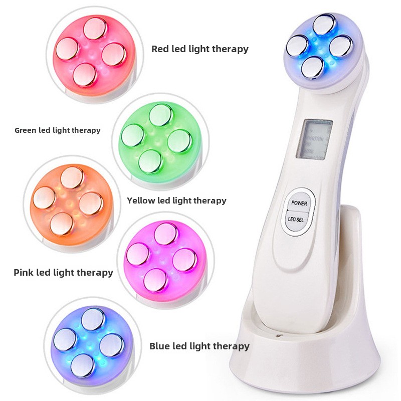 Electroporation Anti-Wrinkle LED Skin Rejuvenation EMS Microcurrent Lifting Facial Device - Perfect Gift