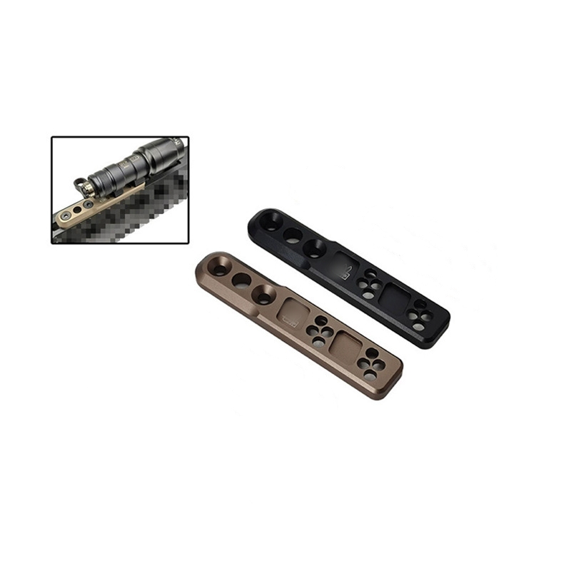 Mlok Inline Light Mount Thorntail for Surefire M300 M600 Scout Light Tactical Gear Flashlight Mount Base