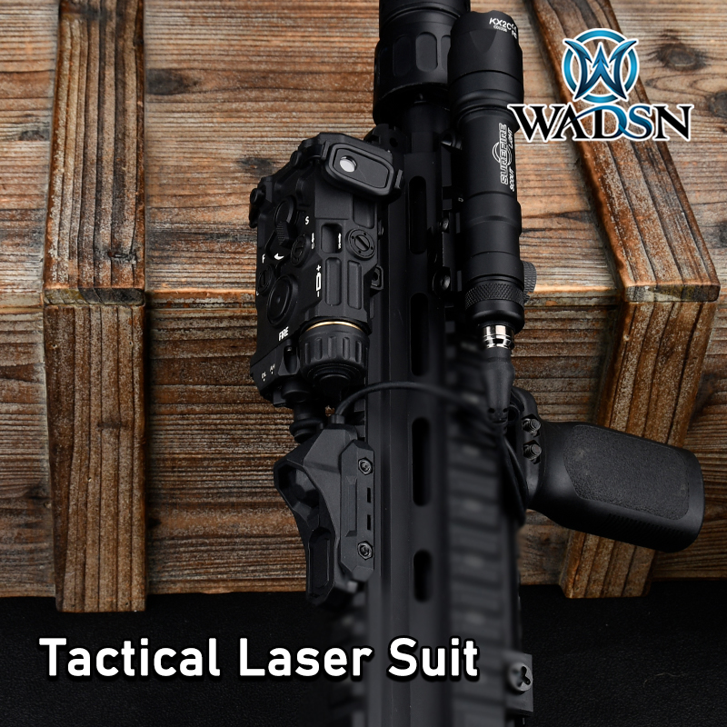 WADSN Eotec OGL Surefir M600C M300A Flashlight Green AXON Switch Fit 20mm Rail With DBAL L3 NGAL PEQ15 OGL MAWL