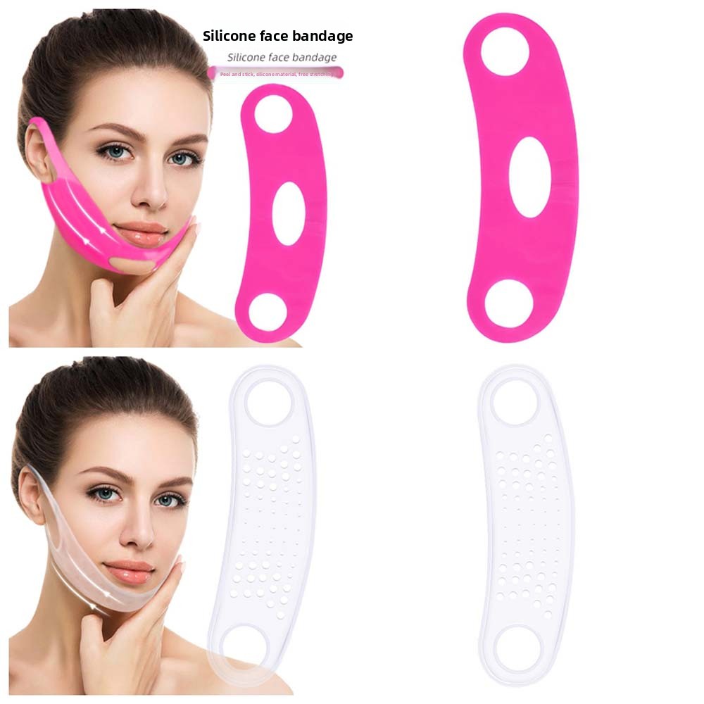 Silicone Face Strap Belt Mask Lift Up Elasticity Lift Oval Mask Sculpting Anti-Wrinkle Face Slimming Strap V Face