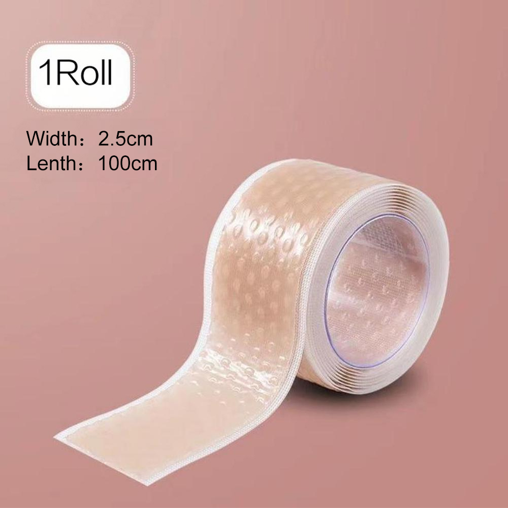 100cm Gel Heel Protector Foot Patches Adhesive Blister Pads Heel Liner Shoes Stickers Relief Pain Plaster Foot Care Cushion