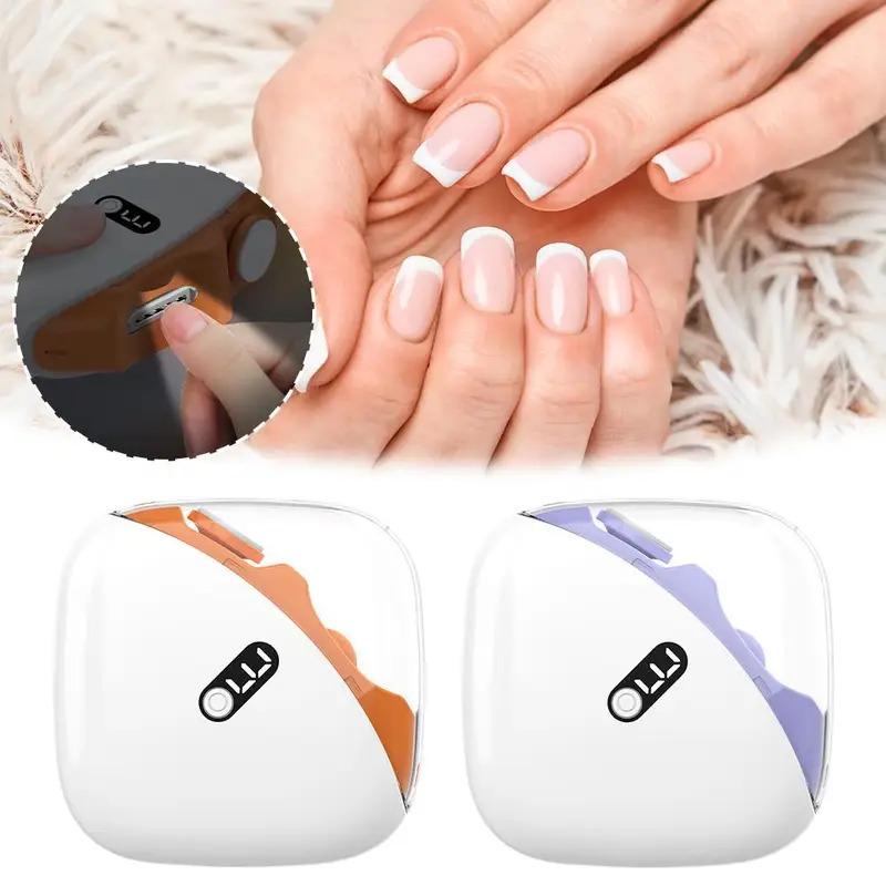 Smart Electric Nail Clippers Automatic Polished Armor Trim Nail Smart Home Suitable For Children Nail Trimming