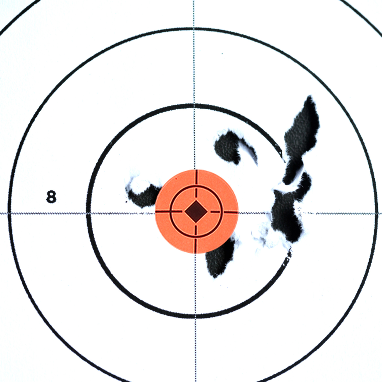 720pcs Shooting Target Stickers For Game Paper Self-adhesive Sports Labels Practical Pasters Game Metal Round Decals Durable