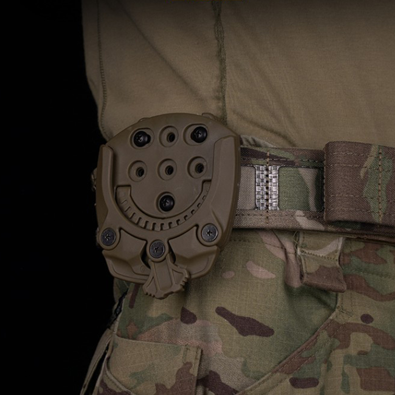 Tactical G17 Holster Base Adapter Modular Hunting Pistol Holster Adapter 360 Degree Rotatable Gun Case Accessories