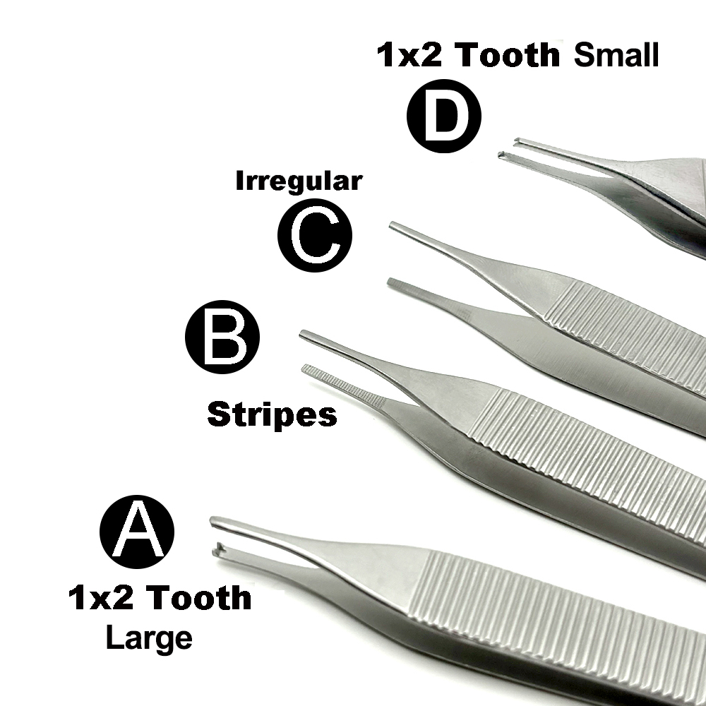 Dental Tissue Tweezers Forceps Set Hemostat Extraction Dressing Home Utility Tweezers Allinone Dental Household Tool Kit