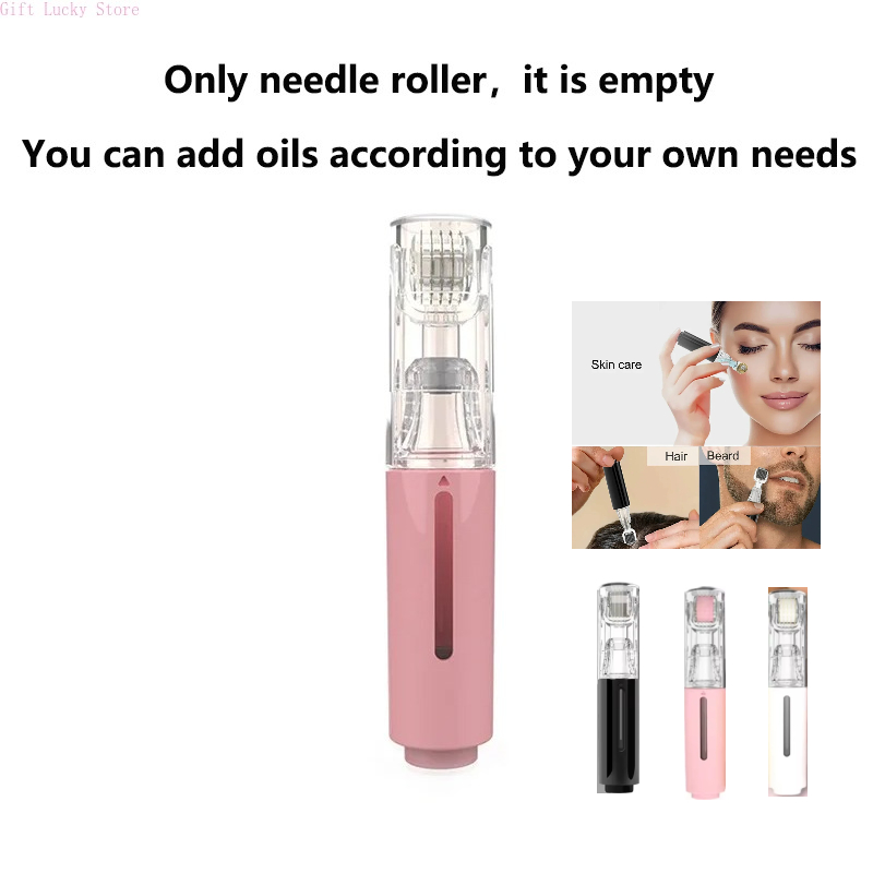 New Titanium Needle Roller,Lip Roller,Derma Roller,Beard Growth Roller,Beard Hair Growth Roller,Beard Treatment & Serum Applicat