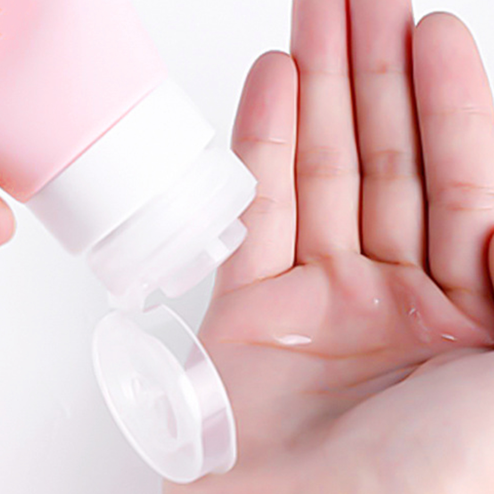 4Pcs Silicone Travel Bottles Lightweight Durable Reusable Empty Containers for Portable Refillable Bottles Optimized