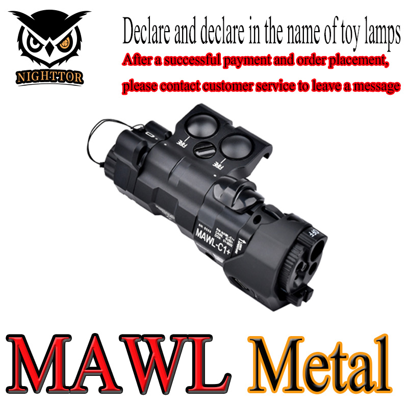 Airsofty M300A M600C Flashlight Metal Version MAWL IR Aiming RGB Green Blue Laser Pointer X400 LED Scout Hunting Light Equipment