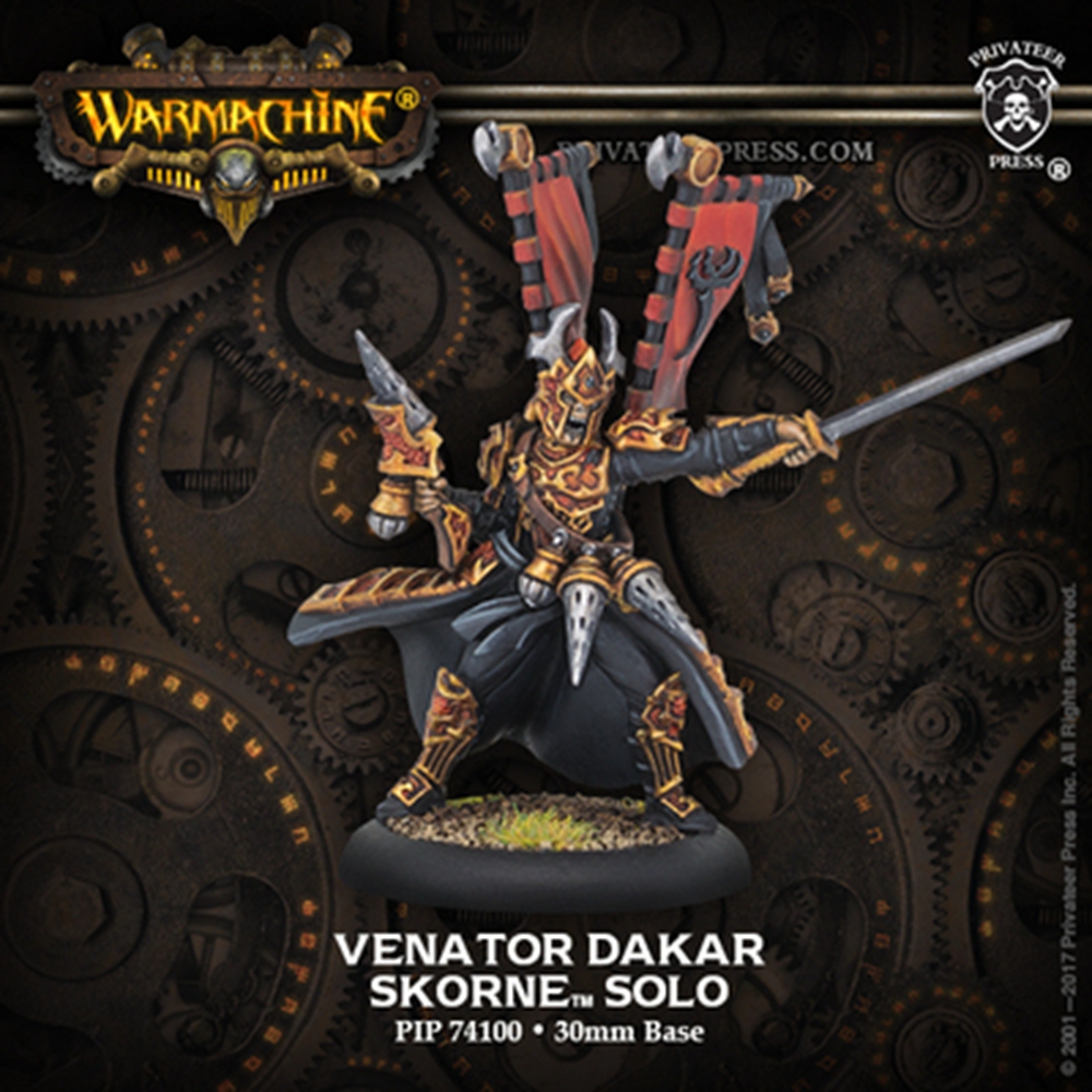 model kit resin kit Avatars of War 28331 Hordes Tribe Skorn Venator Dakar