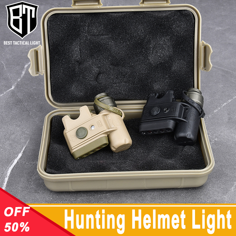 WADSN Fast Gen3 Helmet Light Red White Light IFF Signal lamp Hunting Weapon Scout Light Outdoor Flashlight Airsoft Accessories