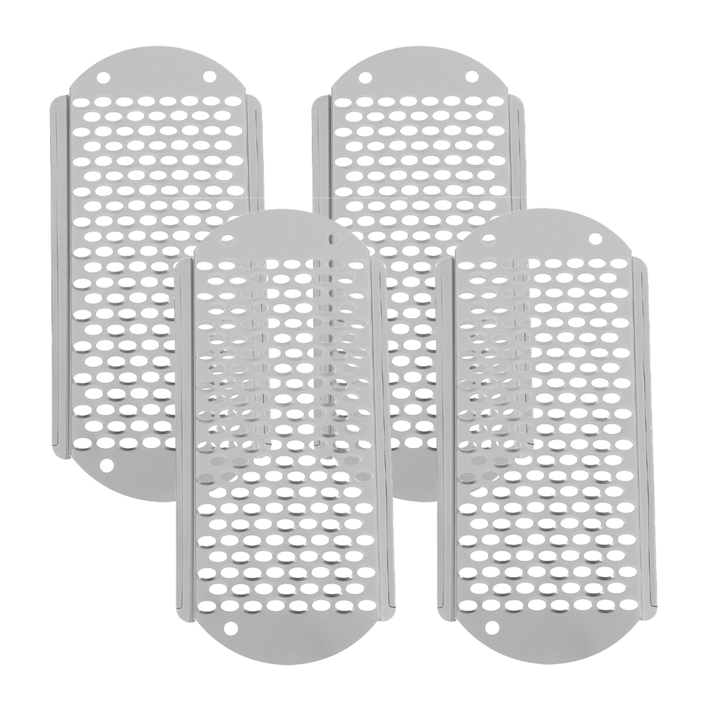 4 Pcs Stainless Steel Heel Scraping Sole File Manual Foot Callus Remover Pedicure Tool Dead Skin Exfoliator Foot Care Rasp Hard