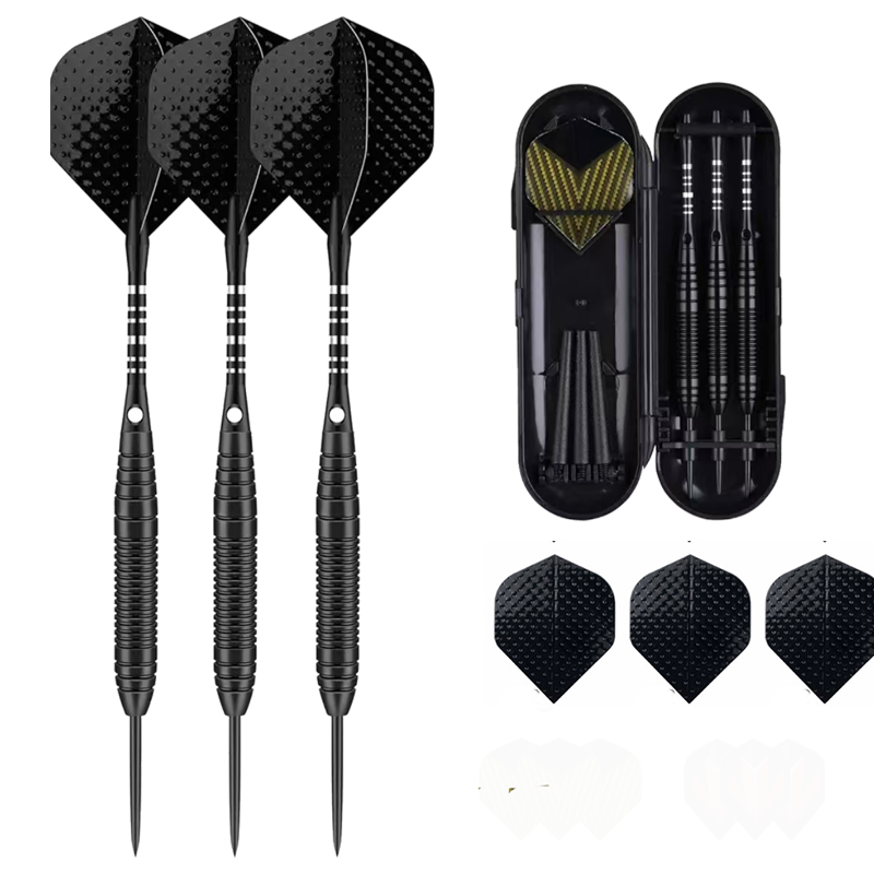 22g Metal Pointed Dart Set with Portable Dart Storage Box, Perfect Choice for Youth Training and Gift Sets
