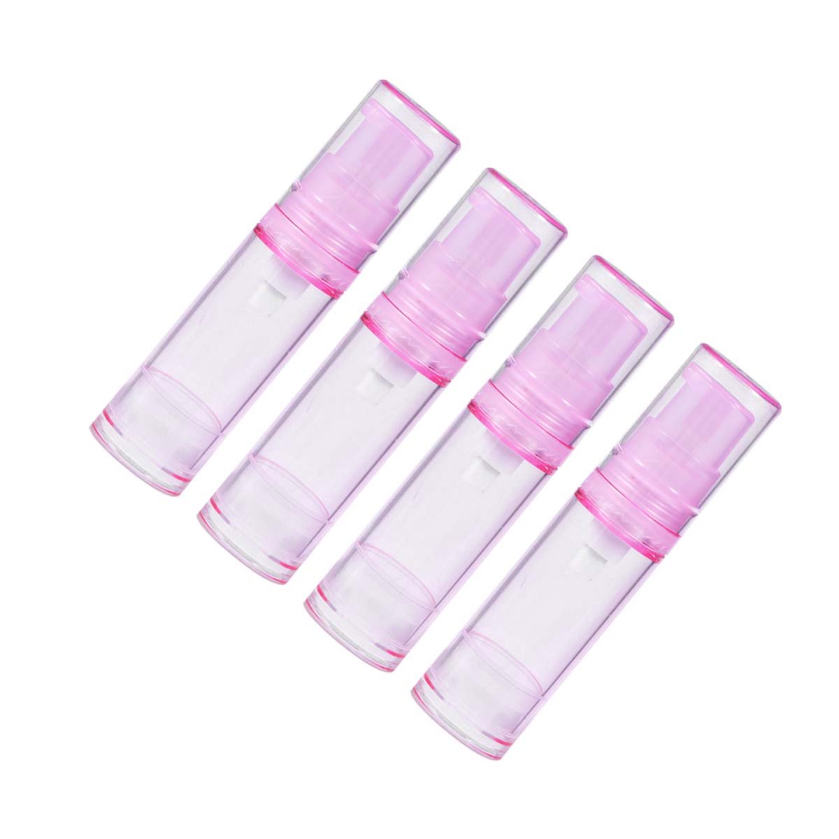 4 Pcs Spray Bottle Vacuum Travel Bottles for Toiletries Filling Container Pump Lotion