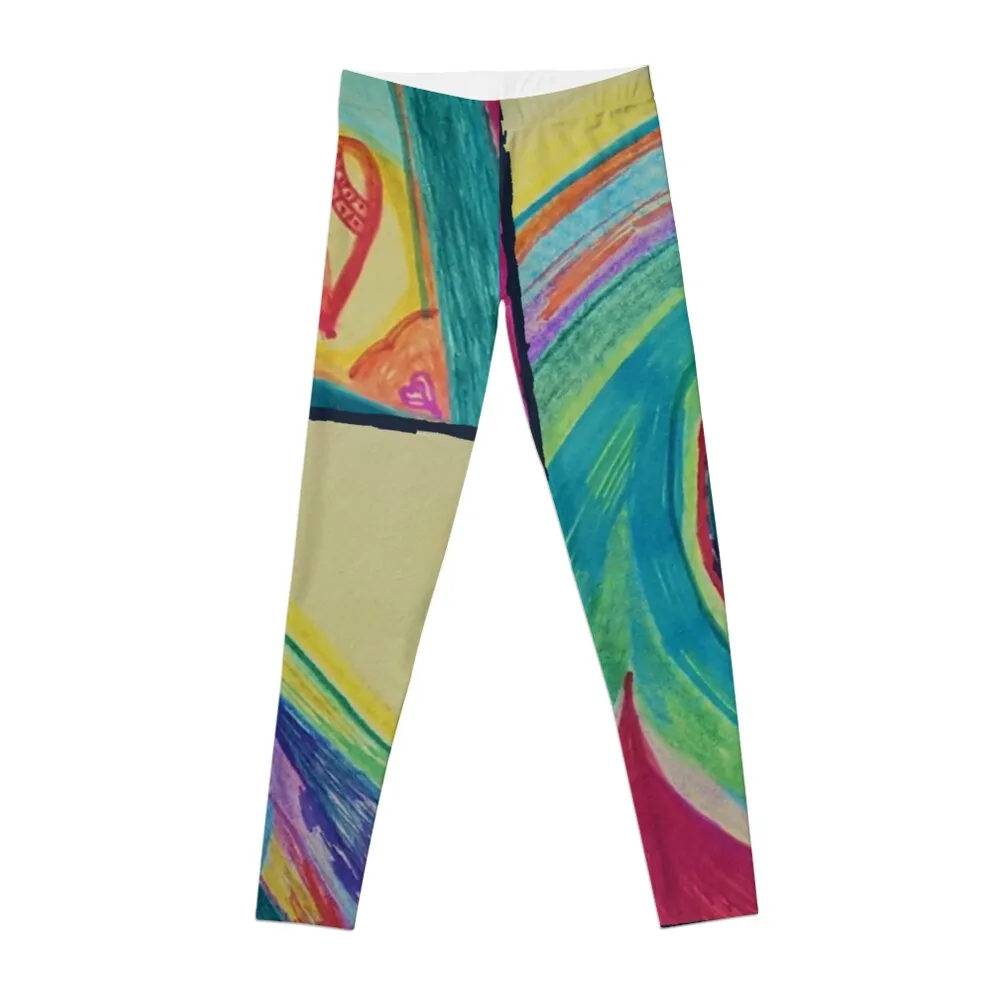 PEACEFUL UNIVERSE Leggings Golf wear Fitness clothing Female legging pants high waist Womens Leggings