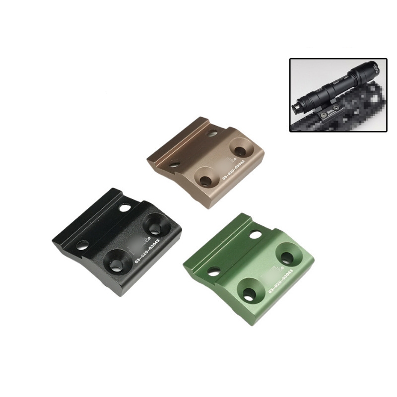 Scout Light Side Mount DD CNC Keymod M-LOK Rail for SF M300 M600 Tactical Flashlight Base Mounts Hunting Accessories