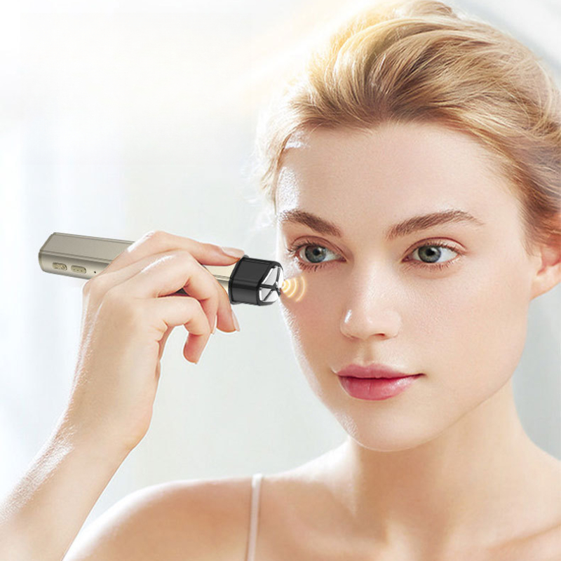 Eye Beauty Massager, Vibration and Heat Therapy for Dark Circles, Wrinkle Reduction, Red Light Therapy for Skin Revitalization