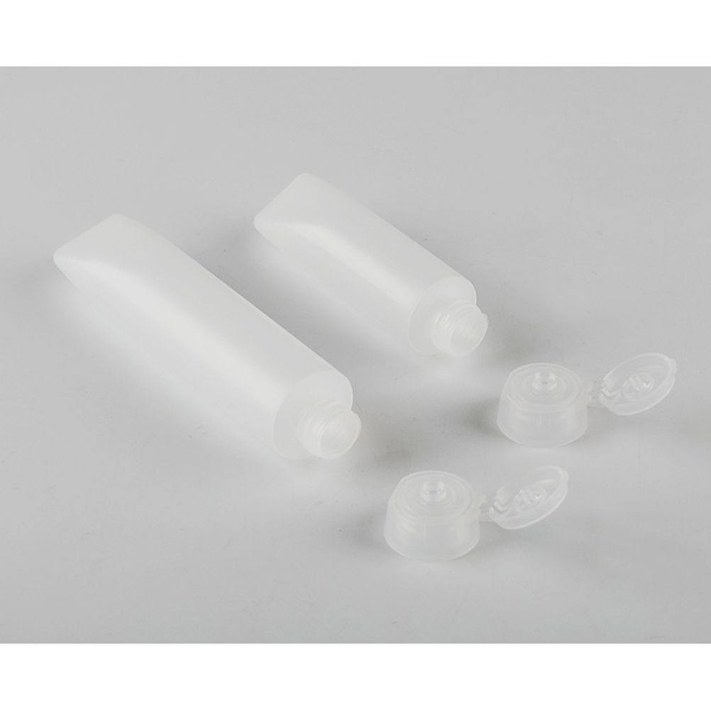 6pcs Sub Bottles Leakproof Travel Size Silicone Dispensers for Makeup Gel Moisturizer Portable Storage Safe Material