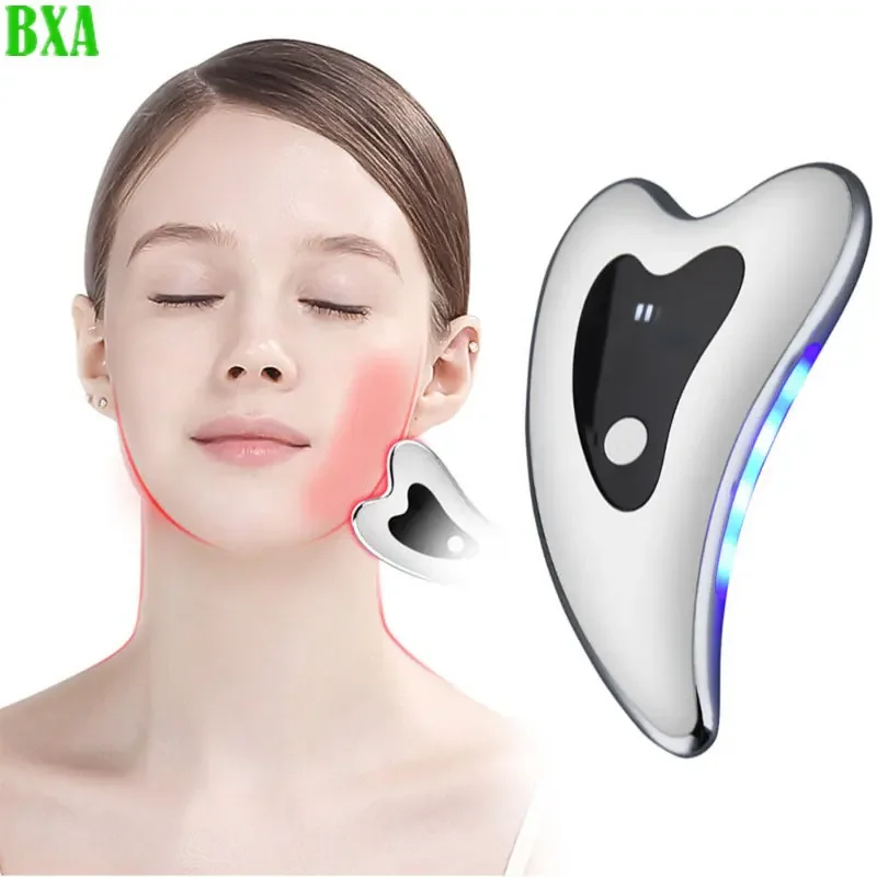 Skin Scratch Facial Massage Lift Skin Care Tool Tightening Anti-wrinkle Double Chin Removal Neck Care Electric Facial Massager