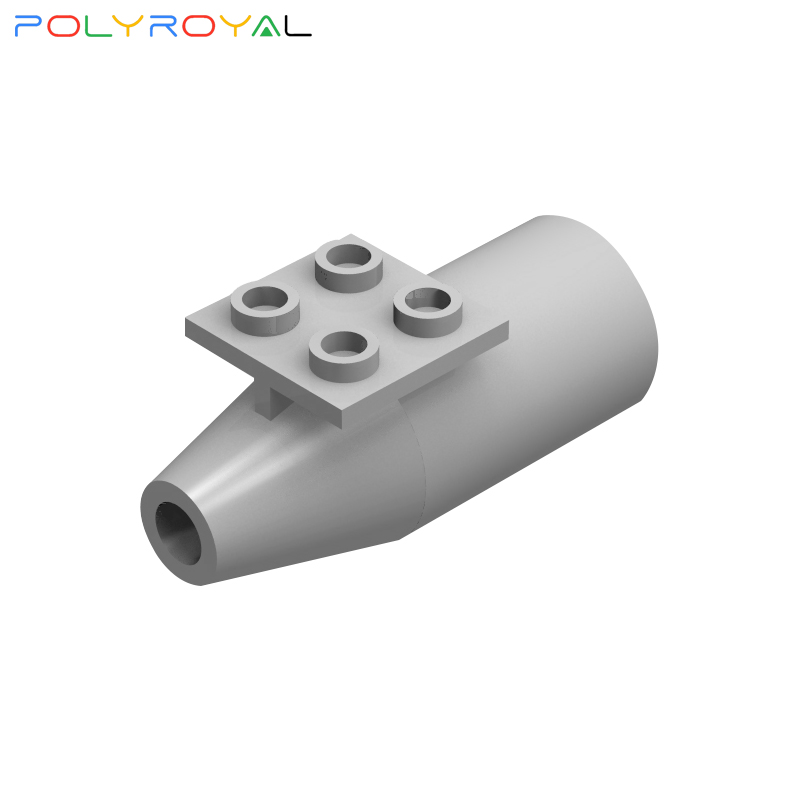 POLYROYAL Building Blocks Technology parts 2x2 strip jet engine 1 PCS Educational toy for children 4868