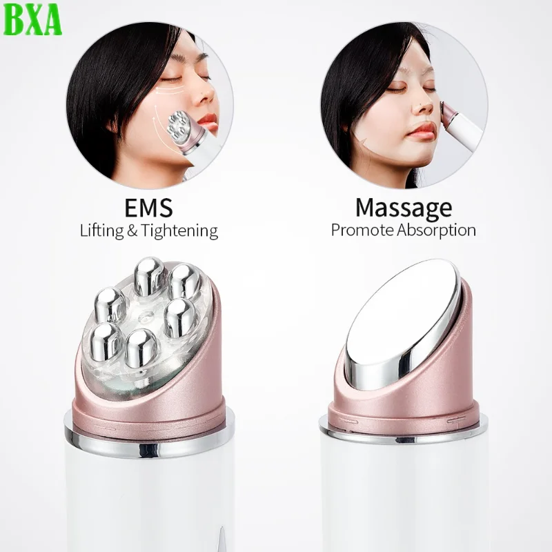 Multifunctional Eye Massager Led Photon Therapy High Vibration Ems Heated Facial Massager Skin Lifting Anti-wrinkle Spa Facial T