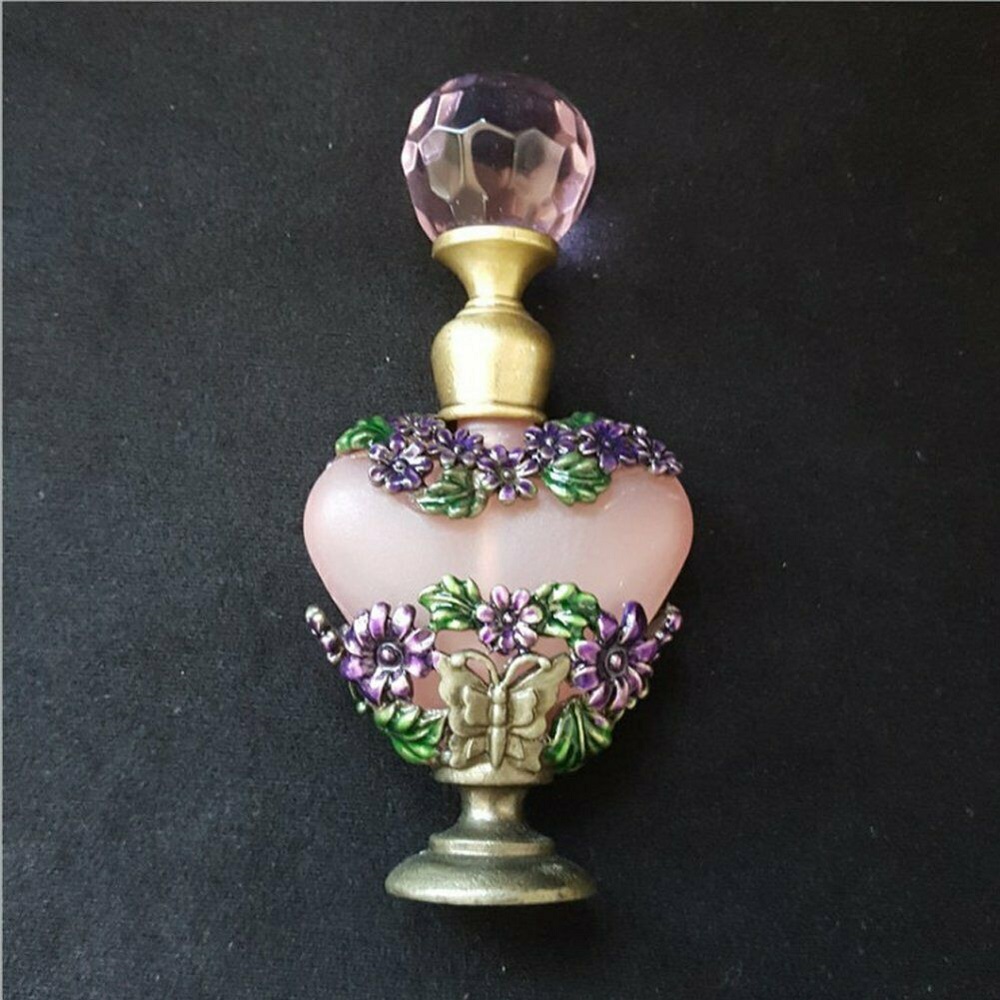 5ml Luxury Vintage Perfume Bottles Butterfly Mini Travel Essentials Oil Glass Refillable Perfume Refill Dropper Bottle Container