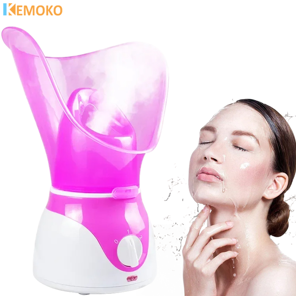 Face Steamer Nose Steam Inhaler Facial Heating Sprayer Portable Nasal Mist Humidifier Facial Steamer Face Care Skin Humidifier