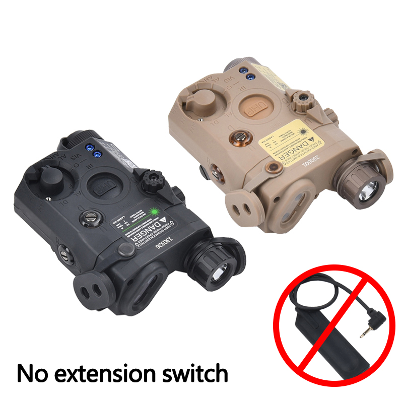 AN PEQ15 peq15 Red Dot Green IR Laser Pointer LED Flashlight UHP Infrared Night Vision Laser Hunting Airsoft Gear Accessories