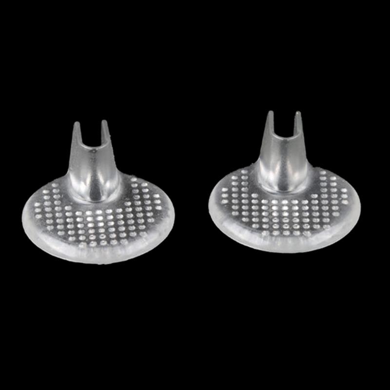 1Pair Soft Silicone Gel Cushions Pads Toe Protectors Thong Sandal Flop