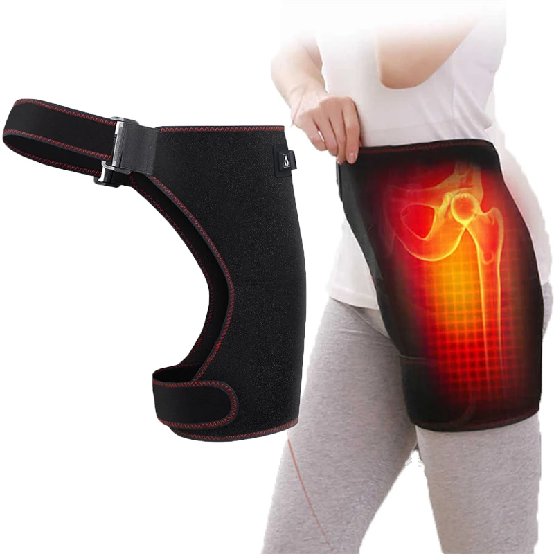 Electric Heating Buttocks Massager Infrared Hot Compress Femoral Head Necrosis Treatment To Relieve Pain Arthritis Protector But