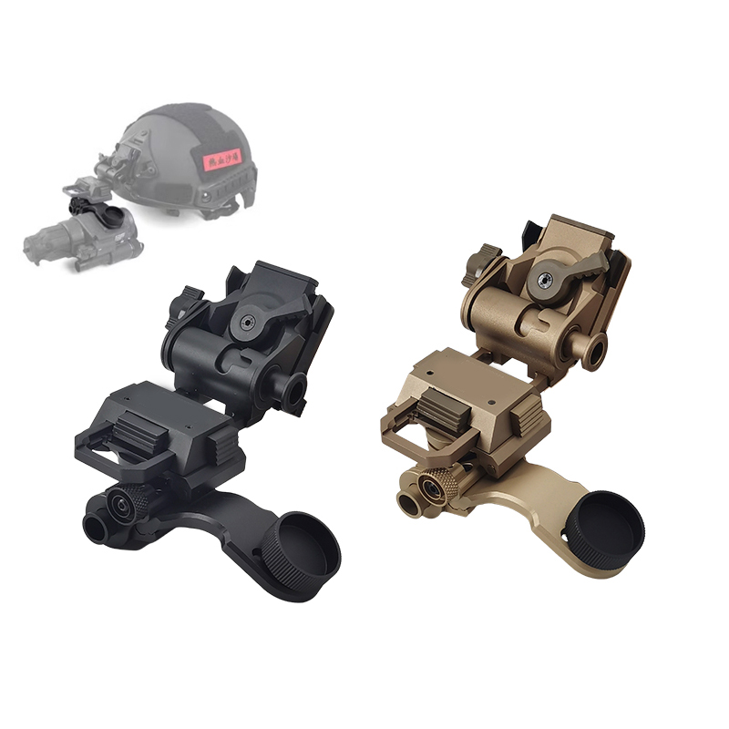 Metal Tactical J Arm NVG Helmet Mount Bracket Adapter For PVS 14 Night Vision Dovetail J Arm SOTAC GEAR Accessories