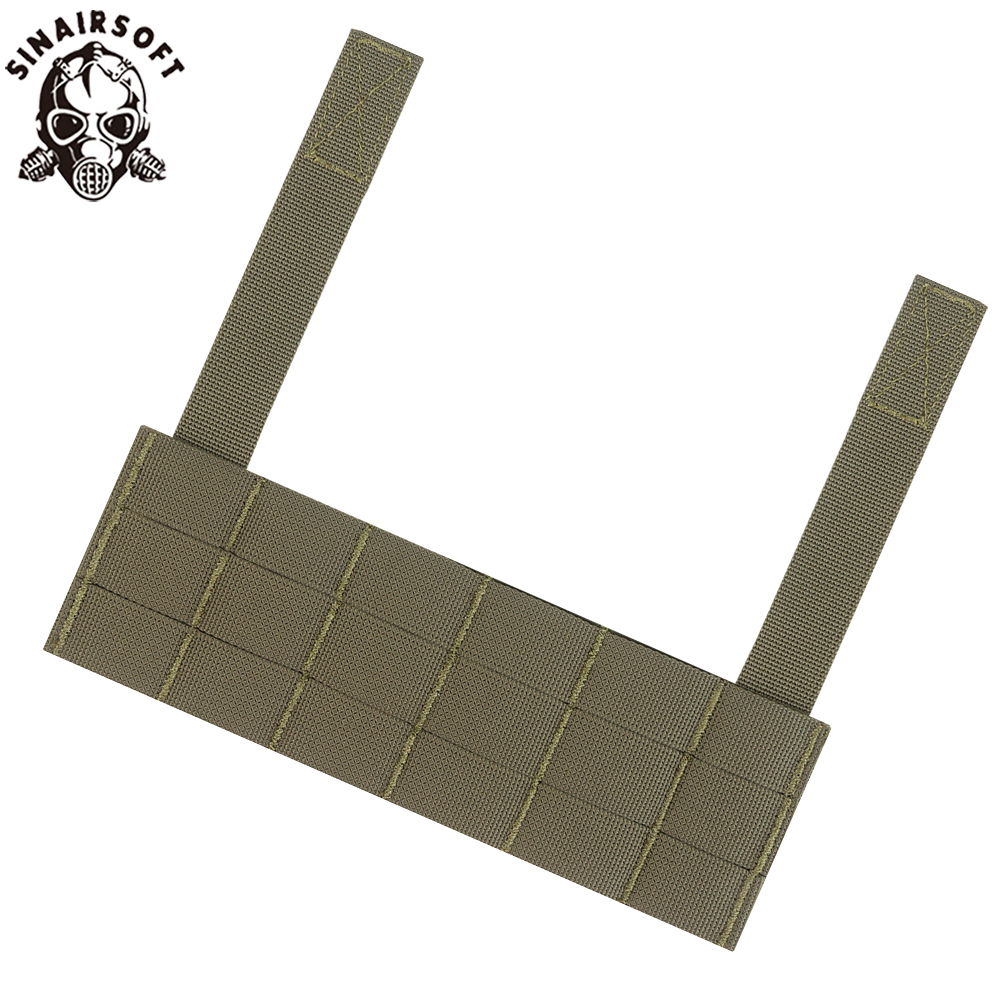 Tactical Chest Rig Harnesses Navigation Pouch Expansion Plate Phone Case Mount D3CRM Hunting Plate Carrier Vest Accessories