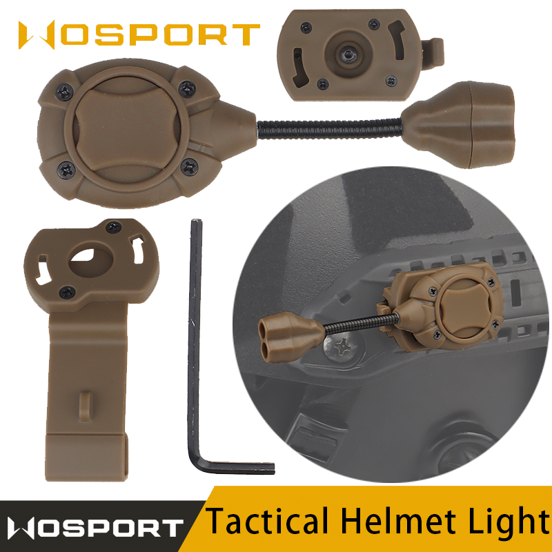 Hunting helmet flashlight dual-mode air gun helmet light multi-purpose, outdoor camping night tactical helmet lighting