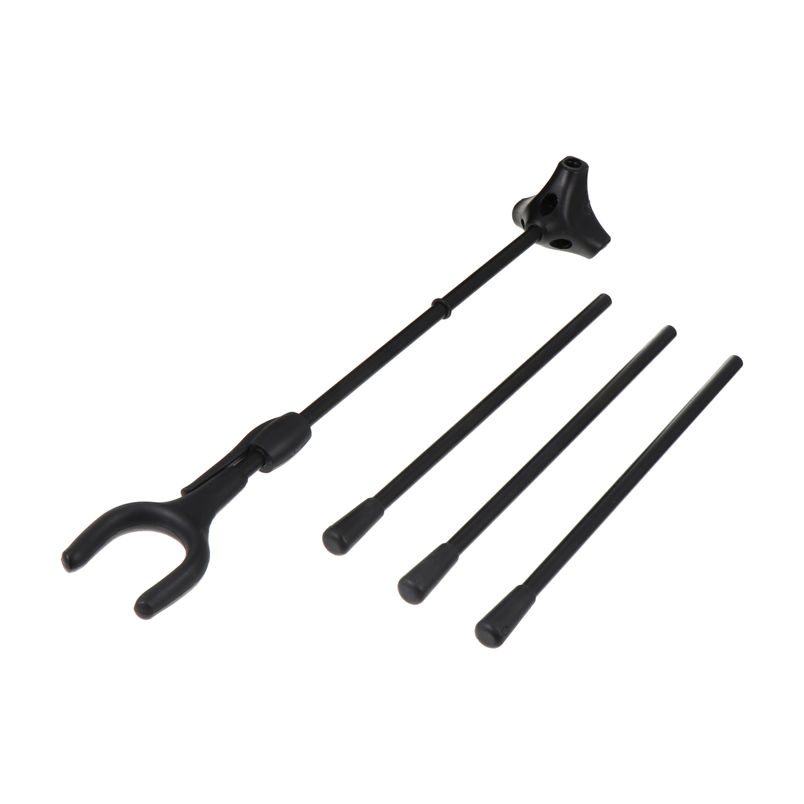 Children Bow Glass Fiber Foldable Tripod Bracket Universal Hunting Accessory Smooth St Practical Glass Fiber Rack Use