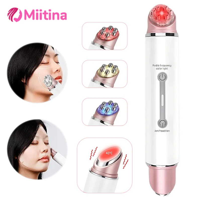 EMS Eye Vibration Massager Hot Compress Face Lifting Beauty Instrument Device Remove Wrinkle Dark Circles Beauty Skin Care Tool