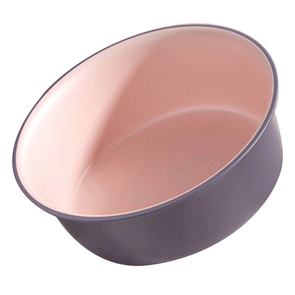 Plastic Thicken Wash Basin for Feet Cleansing Pink Purple Large Size Bathroom Kitchen Camping Double Color Design
