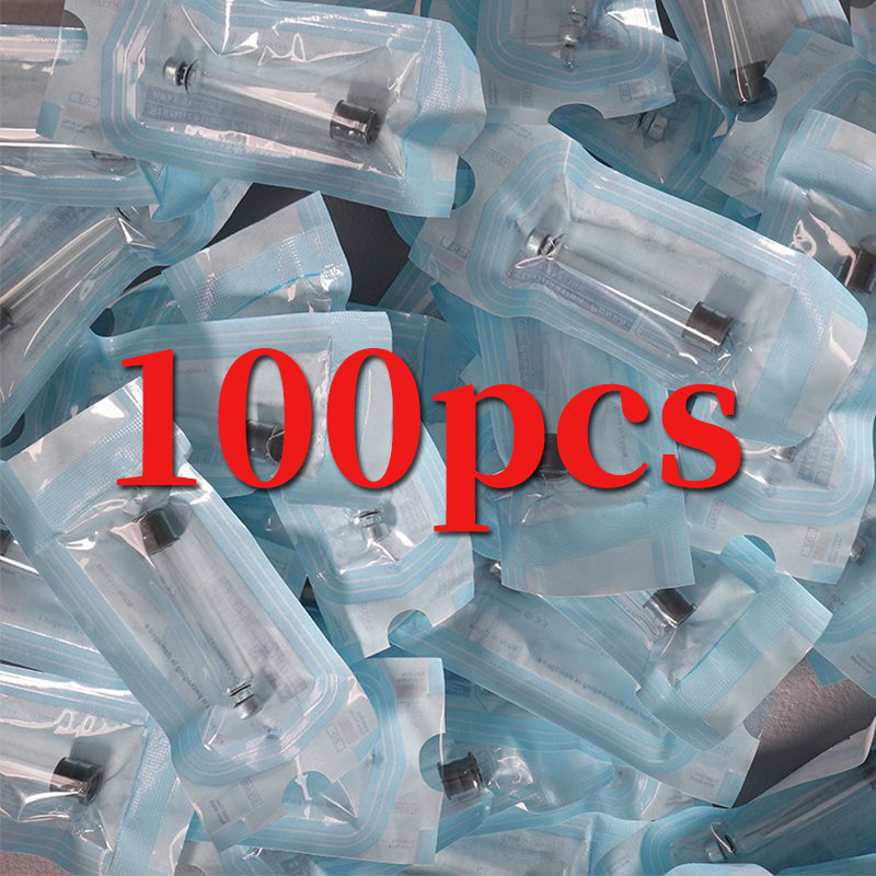 100pcs  Cassette bottle supplies magic pen stroke pen disposable sterile cartridge bottle catheter supplies magic pen cartridge