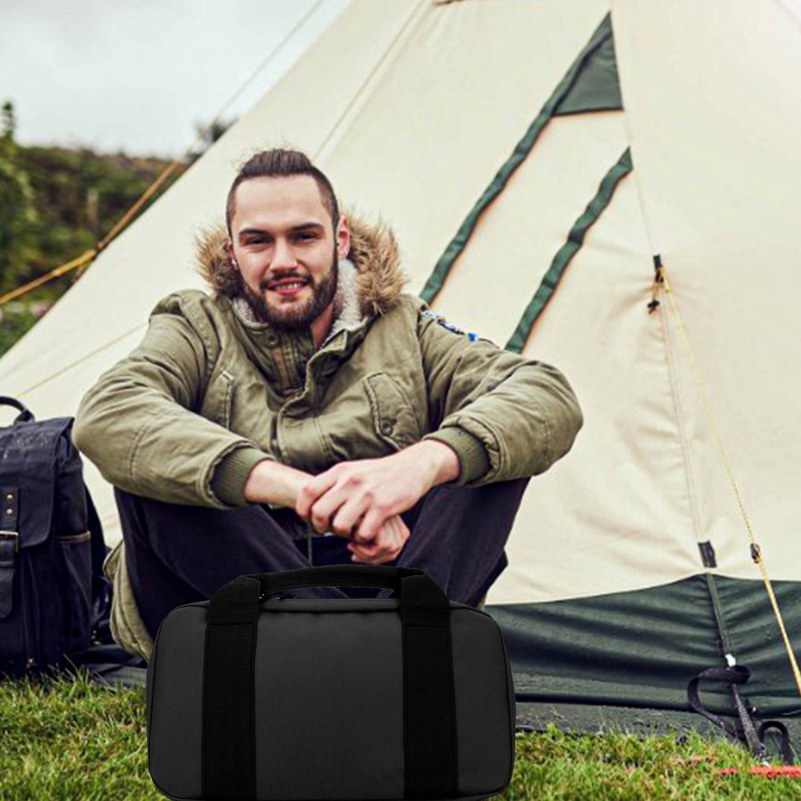 Tactical Bag 500D Oxford Cloth Lightweight Camouflage Wallet Large Capacity Money Pouch Credit Card Holder Outdoor Use