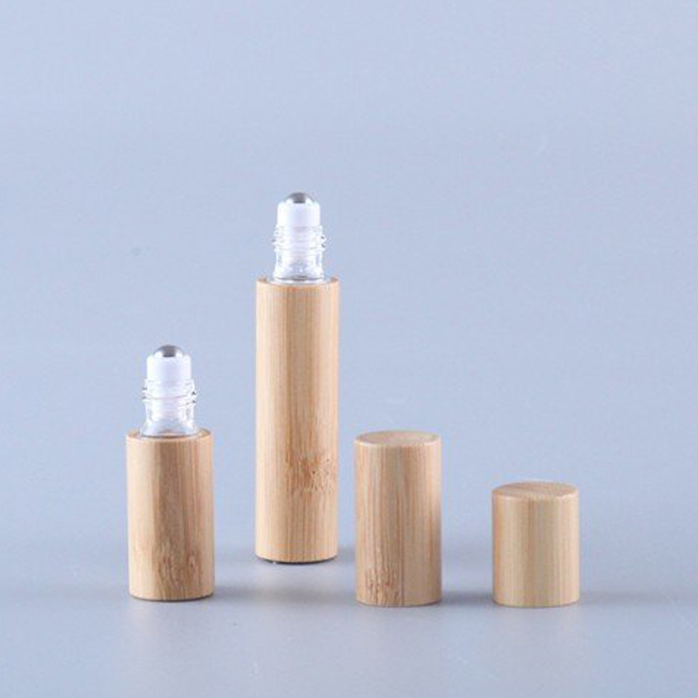Customized engraving logo Deodorant 10ml  5 ml Bottle Glass Roll On Bottle Oil Perfume 10 ml Roll-On Glass Bottles 15ml