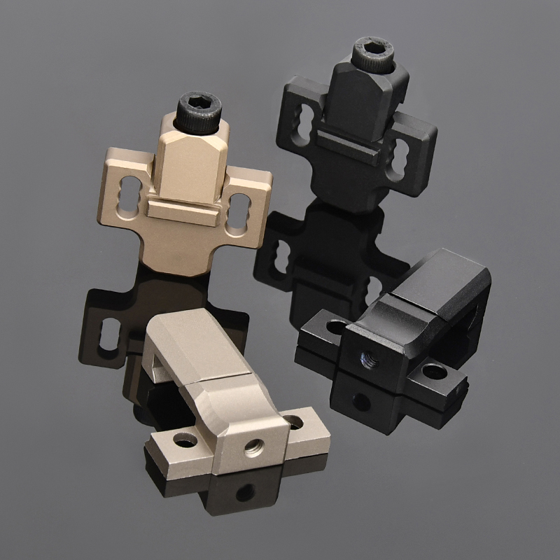 Tactical 45 °Offset Side VG6 Scout Light Mount Adaptive CNC SF M600 M600V M300 PLH-V2 Flashlight Base Hunting Weapon Light Mount